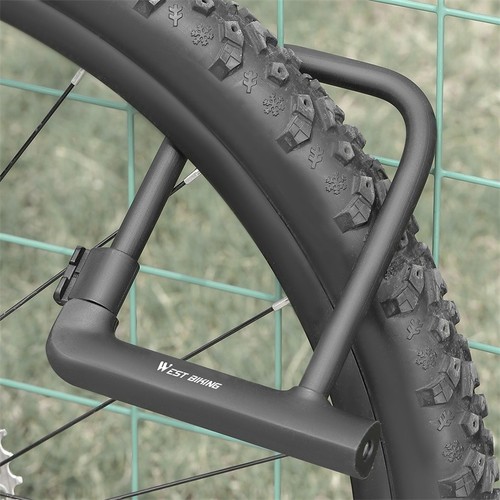 West biking bicycle - biking, u-lock