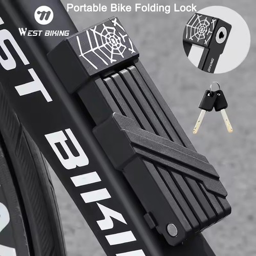 Heavy duty folding bike lock - heavy,