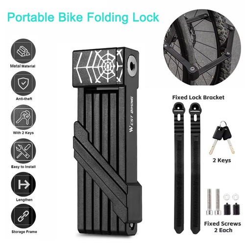 High security folding bike - security,
