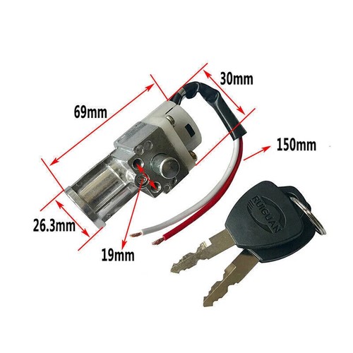 Bike battery lock - battery, universal