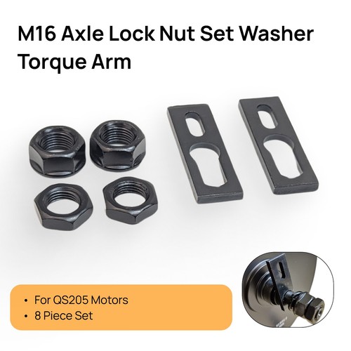 M16 axle lock nut set - m16, washer
