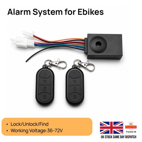Alarm system bike 36 72v - , 36-72v