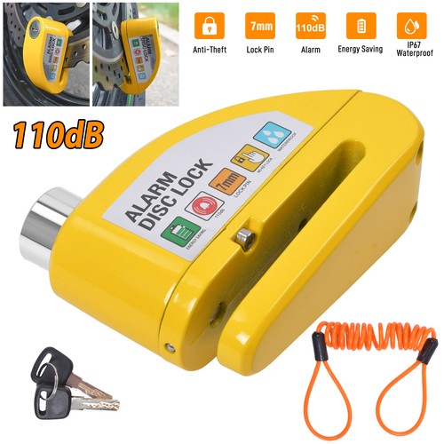 Alarm motorbike disc - motorbike, lock