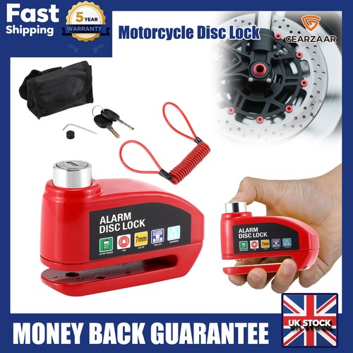 Disc brake lock alarm - disc,